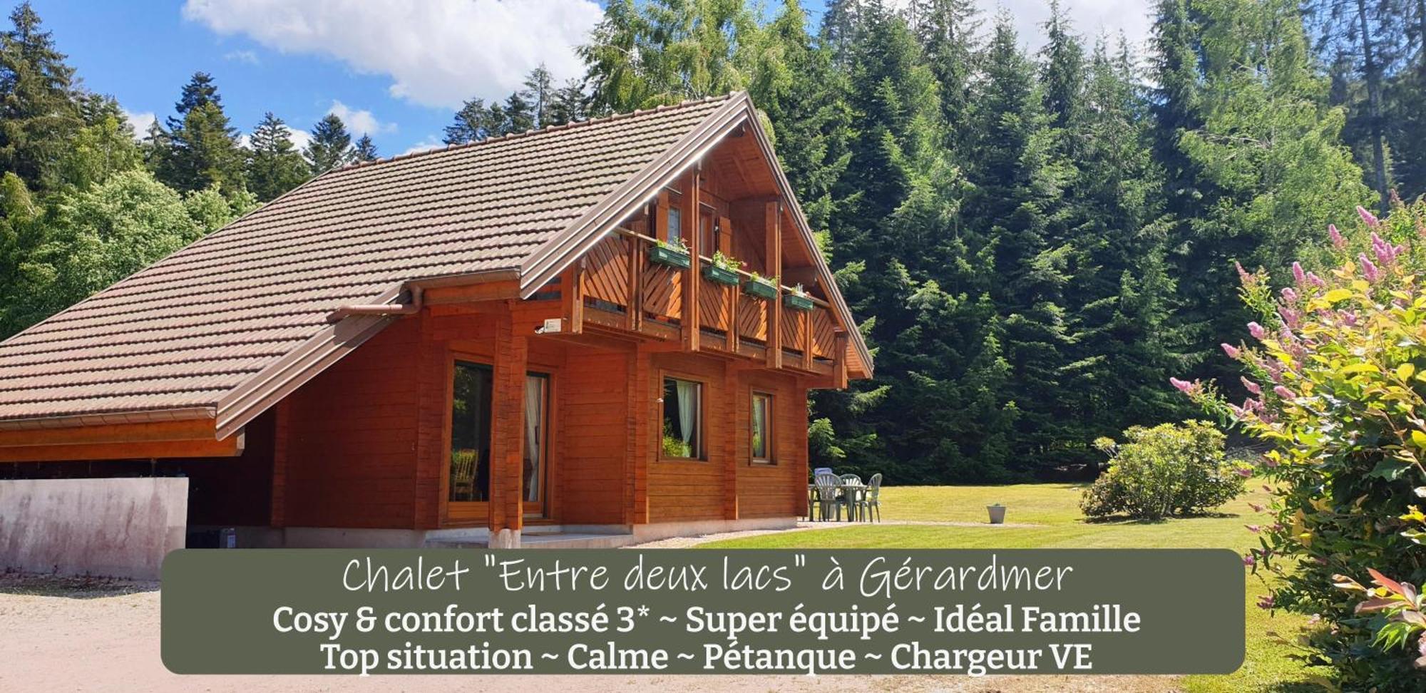 Cosy & Confort Spa,sauna,petanque,ve - Situation A * Gerardmer